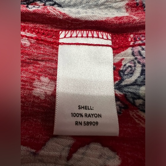 Nurture by Westbound Plus Sz 2X High-Low V-Neck Elbow Sleeve Shift Midi … - Picture 12 of 13